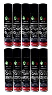 VD GROUP Полироль пластика матовый Антистатик "Апельсин" 400мл VD-0088 (Комплект 10шт)