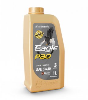 EAGLE PAO Synthetic 5W40 API SP ACEA С3 1л Масло моторное EKO00000300