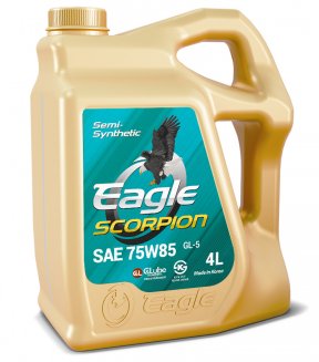 EAGLE SCORPION GEAR SEMI-SYN OIL 75W85 API GL-5 4л Трансмиссионное масло EKO00000221