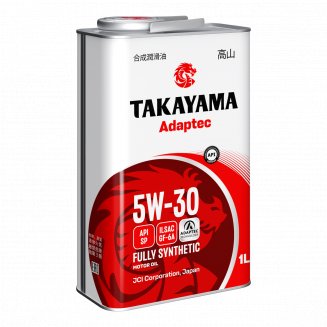 TAKAYAMA ADAPTEC SAE 5W-30 ILSAC GF-6A API SP 1л (Метал) Масло моторное