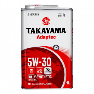 TAKAYAMA ADAPTEC SAE 5W-30 ILSAC GF-6A API SP 1л (Метал) Масло моторное