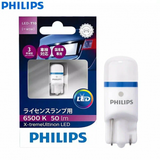 Philips W5W X-treme Ultinon 6500K 1шт Лампа светодиодная 127996500KX1
