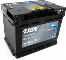 EXIDE EA640 Аккумулятор Premium 64Ah 600A ETN0 о.п.
