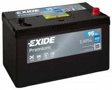 EXIDE EA954 Аккумулятор Premium Asia 95Ah 800A ETN0 о.п.