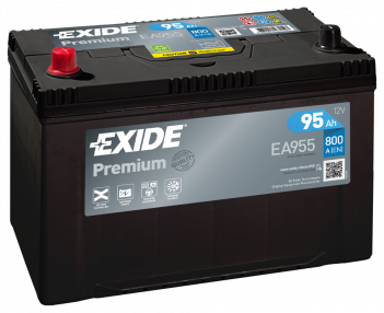 EXIDE EA955 Аккумулятор Premium Asia 95Ah 800A ETN1 п.п.