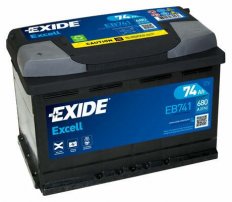 EXIDE EB741 Аккумулятор EXCELL 74Ah 680A ETN0 п.п.