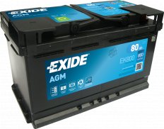 EXIDE EK800 AGM Аккумулятор 80Ah 800A ETN0 о.п.