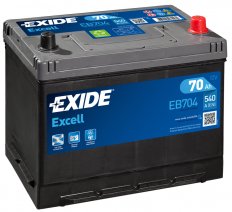 EXIDE EB704 Аккумулятор EXCELL 70Ah 540A ETN0 о.п.