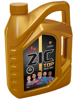 ZIC TOP 5w40 4л Масло моторное