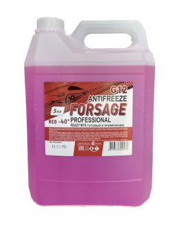 Антифриз FORSAGE RED G12 5кг