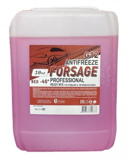 Антифриз FORSAGE RED G12 10кг