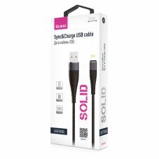 OLMIO Кабель SOLID USB 2.0 lightning 039515