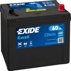 EXIDE EB604 Аккумулятор EXCELL 60Ah 480A ETN0 о.п.