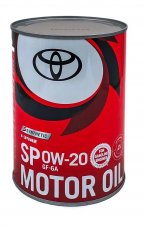 TOYOTA 0W20 SP/GF-6A JP 1л Масло моторное 08880-13206