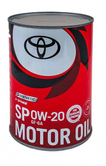 TOYOTA 0W20 SP/GF-6A JP 1л Масло моторное 08880-13206