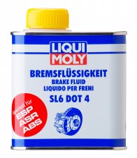 LIQUI MOLY 3086 Тормозная жидкость SL6 DOT4 0,5л