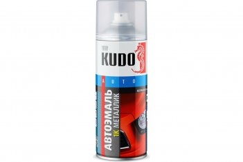 KUDO KU-41482 Эмаль металлизированная "Черника 482" 520 мл