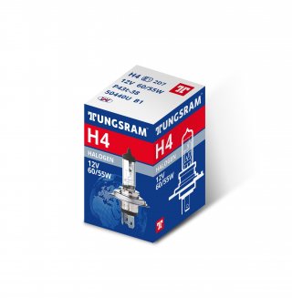 Лампа Галогеновая. H4 12V 60/55W Tungsram 50440U