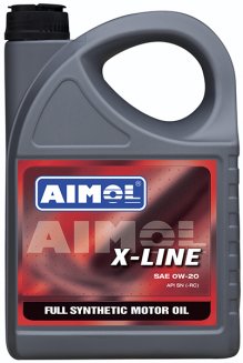 AIMOL X-LINE 0W20 Масло моторное 4л