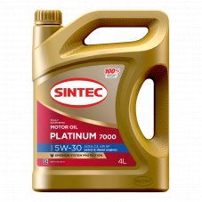 SINTEC PLATINUM 7000 SAE 5W-30 API SP, ACEA C3 SP 4л Масло моторное