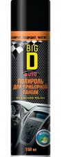 BIG D Полироль панели 150мл (Яблоко)