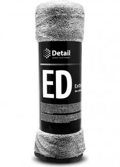 Detail ED Extra Dry Полотенце микрофибровое для сушки кузова 50*60см Серое DT-0226 / DT-0509
