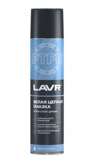 LAVR 1741 Белая цепная смазка с PTFE 400мл