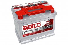 MUTLU Аккумулятор 60Ah П.П. 6CT-60