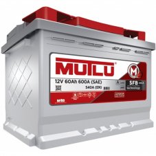 MUTLU Аккумулятор 60Ah О.П.(Низкая)