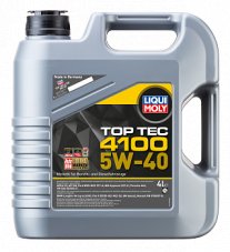 LIQUI MOLY 7547/2195 синт.мот. масло TopTec 4100 5w40 A3 B4 C3 4л