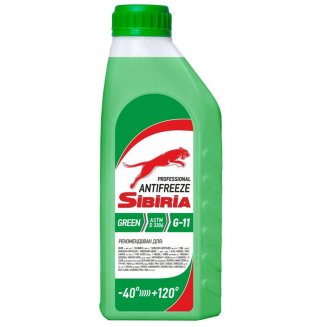 Sibiria Антифриз G-11 Зеленый 1кг