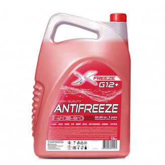 Антифриз X-Freeze G12+ (Красный) 10кг