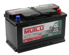 MUTLU AGM Аккумулятор 80Ah О.П. 6CT-80