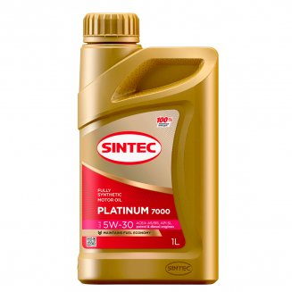 SINTEC PLATINUM 7000 SAE 5W-30 A5/B5 (синт) 1л Масло моторное