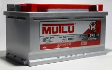 MUTLU SFB Аккумулятор 80 А/ч Обр.R+EN 780A (740A EN)(низкая)