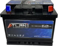 ATLANT Аккумулятор 60 А/ч Обр. 500A L2