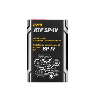 MANNOL 8219 O.E.M. ATF SP-IV for Korean Cars 1л (синт) Масло для АКПП
