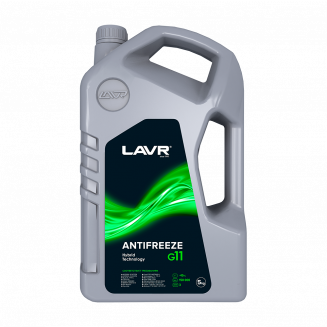 LAVR 1706 ANTIFREEZE G11 -45 5кг (Зеленый)