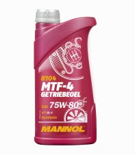MANNOL 8104 MTF-4 Getriebeoel SAE 75W-80 GL-4 1л Трансмиссионное масло
