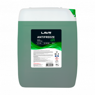 LAVR 1707 ANTIFREEZE G11 -45 10кг (Зеленый)