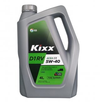 Kixx D1 RV 5W-40 C3 синт 4л Масло моторное