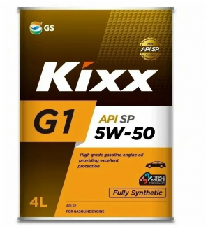 Kixx G1 SP Plus 5W-50 синт 4л Масло моторное