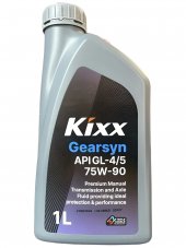 Kixx Gearsyn GL-4/5 75W-90 синт 1л Масло трансмиссионное
