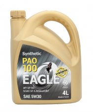 PAO-100 Synthetic 5W-30 API SP-RC ILSAC GF-6 C2 4л Масло моторное EKO00000028