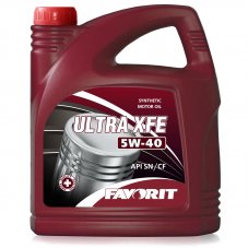 Favorit Ultra XFE SAE 5W-40 API SN/CF 4л Масло моторное