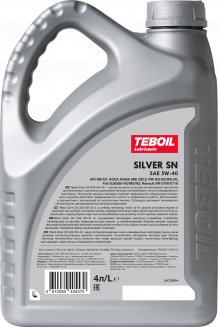 TEBOIL Silver SN 5W-40 4л Масло моторное