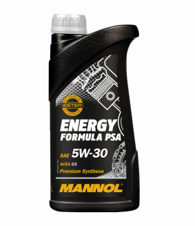 MANNOL 7703 O.E.M. Energy Formula PSA 5W-30 PAO SN C3 1л Масло моторное