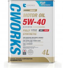 CWORKS SUPERIA MOTOR OIL 5W-40 SP/CF 4л Масло моторное A13SR2004