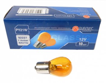 Диалуч PY21W Лампа автомобильная 12V 21W BA15s 92221