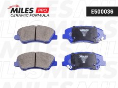 MILES E500036 Колодки тормозные передние (PN 0537)